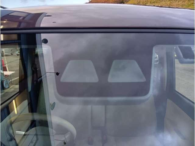 ムーヴキャンバス Ｘ　ＳＡＩＩＩ　４ＷＤ　踏み間違い防止機能　クリアランスソナー　レーンアシスト　社外ナビ　フルセグＴＶ　Ｂｌｕｅｔｏｏｔｈ　ＤＶＤ再生　ＨＤＭＩ　ＥＴＣ　全方位モニター　両側電動スライドドア　社外１４インチＡＷ（3枚目）