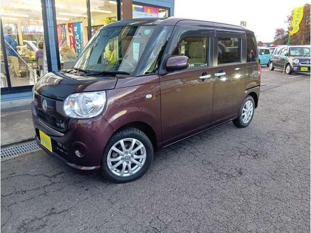 ムーヴキャンバス Ｘ　ＳＡＩＩＩ　４ＷＤ　踏み間違い防止機能　クリアランスソナー　レーンアシスト　社外ナビ　フルセグＴＶ　Ｂｌｕｅｔｏｏｔｈ　ＤＶＤ再生　ＨＤＭＩ　ＥＴＣ　全方位モニター　両側電動スライドドア　社外１４インチＡＷ（60枚目）