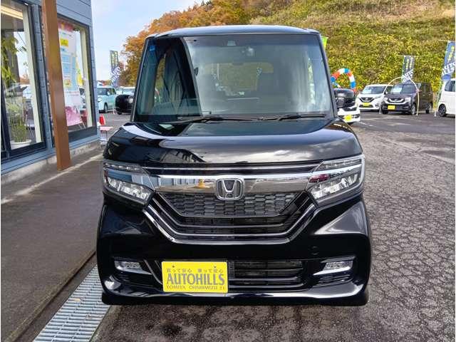 Ｎ－ＢＯＸカスタム Ｇ・Ｌターボホンダセンシング　ターボ　両側電動　クリアランスソナー　アダプティブクルーズ　パドルシフト　ＬＥＤヘッドライト＆フォグ　ハーフレザーシート　ＵＳＢソケット２個　社外ナビ　フルセグＴＶ　Ｂｌｕｅｔｏｏｔｈ　ＤＶＤ再生（12枚目）