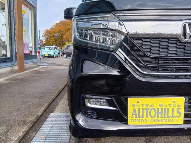 Ｎ－ＢＯＸカスタム Ｇ・Ｌターボホンダセンシング　ターボ　両側電動　クリアランスソナー　アダプティブクルーズ　パドルシフト　ＬＥＤヘッドライト＆フォグ　ハーフレザーシート　ＵＳＢソケット２個　社外ナビ　フルセグＴＶ　Ｂｌｕｅｔｏｏｔｈ　ＤＶＤ再生（57枚目）