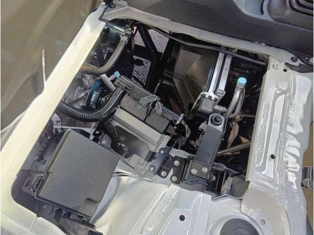 ハイゼットトラック スタンダード　届出済未使用車　スマートアシスト　ＡＭＦＭラジオ　電動式パワーステアリング　マニュアルエアコン　プリントレザーシート　リヤコンビネーションランプ　クリーンエアフィルター　クリアランスソナー（36枚目）