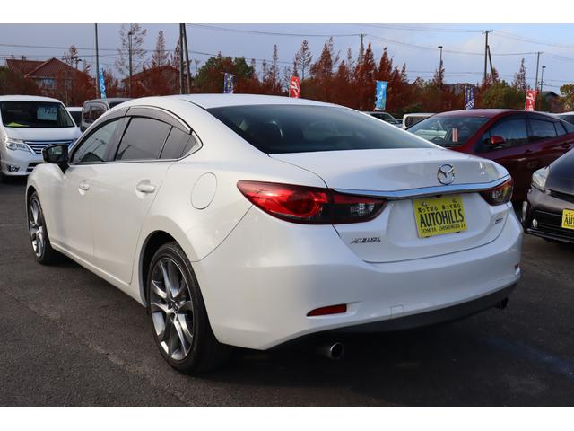 アテンザセダン XD Lパッケージ 車検整備付 1年保証付 走行距離無制限 スマートキー プッシュスタート オートクルーズ ETC パワーシート 社ナビ フルセグTV Bluetooth バックカメラ シートヒーター 純正19アルミ(7枚目)