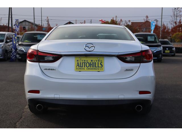 アテンザセダン XD Lパッケージ 車検整備付 1年保証付 走行距離無制限 スマートキー プッシュスタート オートクルーズ ETC パワーシート 社ナビ フルセグTV Bluetooth バックカメラ シートヒーター 純正19アルミ(8枚目)