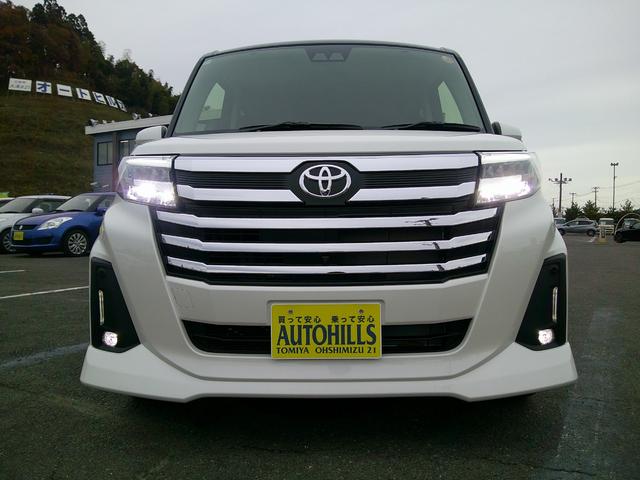 ルーミー カスタムG-T 登録済み未使用車 コンフォートパッケージ 9インチディスプレイオーディオ フルセグTV パノラミックビューパッケージ 両側電動スライドドア LEDヘッドライト 衝突軽減ブレーキ レーンアシスト(54枚目)