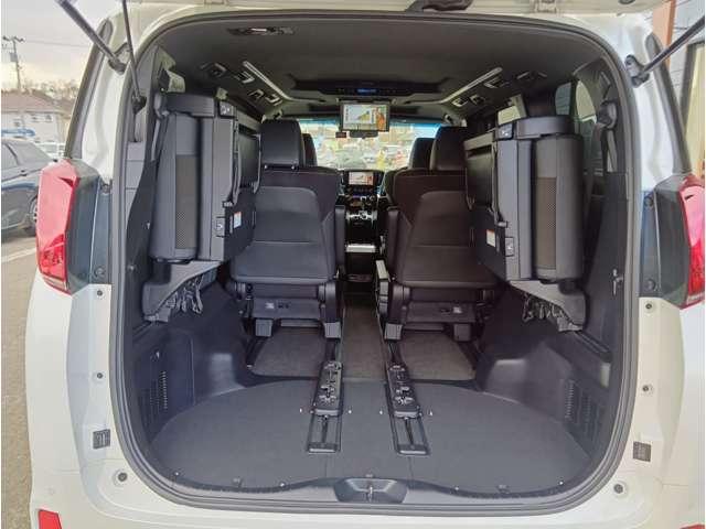 アルファード 2.5S タイプゴールド プリクラッシュセーフティ レーダークルーズ ムーンルーフ 純正ディスプレイオーディオ ナビ フルセグ Bluetooth DVDプレーヤー Bカメラ 後席モニター ドライブレコーダー前後 ETC2.0(61枚目)