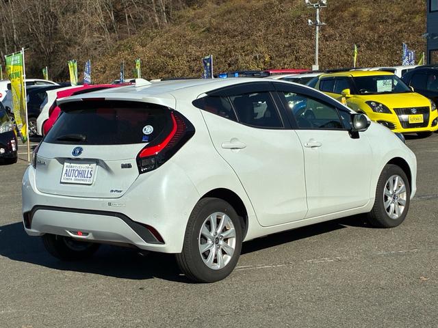 アクア Z 4WD ワンオーナー ハーフレザーシート 10.5型フルセグ 全方位カメラ ドラレコ トヨタセーフティセンス LEDヘッドライト スマートキー プッシュスタート(21枚目)