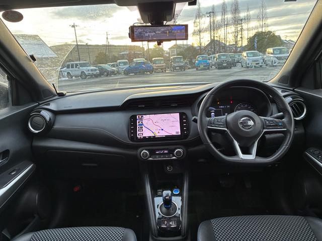 キックス X e-POWER ツートン 9型フルセグ プロパイロット インテリジェントエマージェンシーブレーキ 全方位カメラ ドライブレコーダー エンジンスターター インテリジェントルームミラー(5枚目)