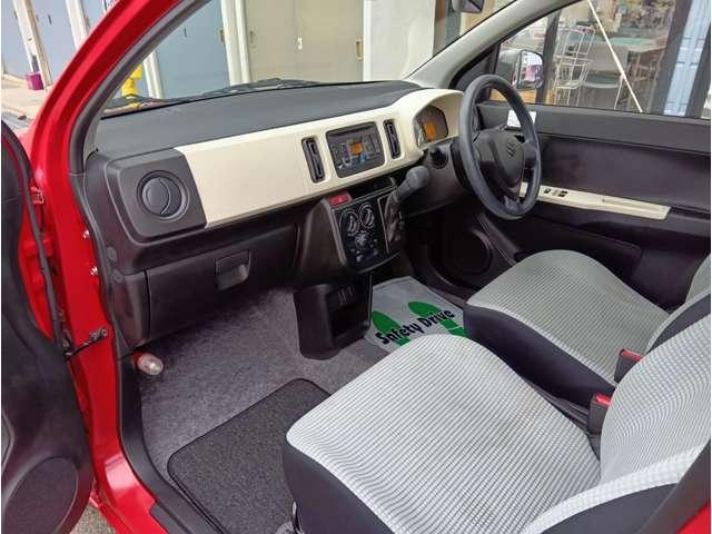 アルト Ｆ　ピュアレッド　５ＡＴ　衝突被害軽減ブレーキ　横滑り抑制機能　純正オーディオ　ＡＭ／ＦＭ／ＣＤ／ＡＵＸ　ライトレベライザー　保証付き（22枚目）