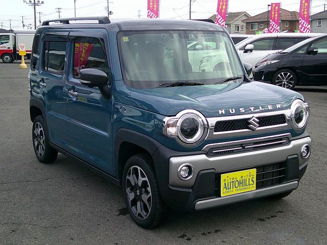 ハスラー Ｊスタイル　全方位モニター付き９インチナビ　フルセグＴＶ　ＴＶキャンセラー　ＥＴＣ２．０　ドライブレコーダー　シートヒーター　ＬＥＤヘッドライト　ＬＥＤフォグランプ　衝突軽減ブレーキ　横滑り防止　レーンアシスト（2枚目）