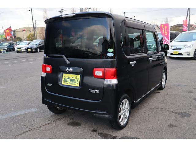 タント Ｇ　車検整備付　１年保証付　走行距離無制限　スマートキー　ＨＩＤライト　片側パワースライドドア　フォグランプ　社外オーディオ　ＣＤ　ミュージックプレイヤー接続　ＵＳＢ端子　純正１４アルミ（6枚目）