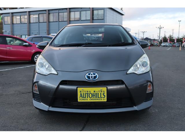 アクア Ｓ　車検整備付　１年保証付　走行距離無制限　キーレス　ＥＴＣ　シートヒーター　純正ナビ　ワンセグＴＶ　Ｂｌｕｅｔｏｏｔｈオーディオ　ドライブレコーダー　バックカメラ（3枚目）