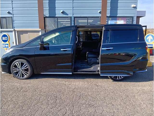 オデッセイ アブソルート・ＥＸ　シティブレーキアクティブシステム　純正８インチＨＤＤナビ　フルセグ　Ｂｌｕｅｔｏｏｔｈ　後席モニター　バックカメラ　ＥＴＣ　純正エンジンスターター　クルコン　ＢＳＭ　ハーフレザーシート　純正１８ＡＷ（11枚目）