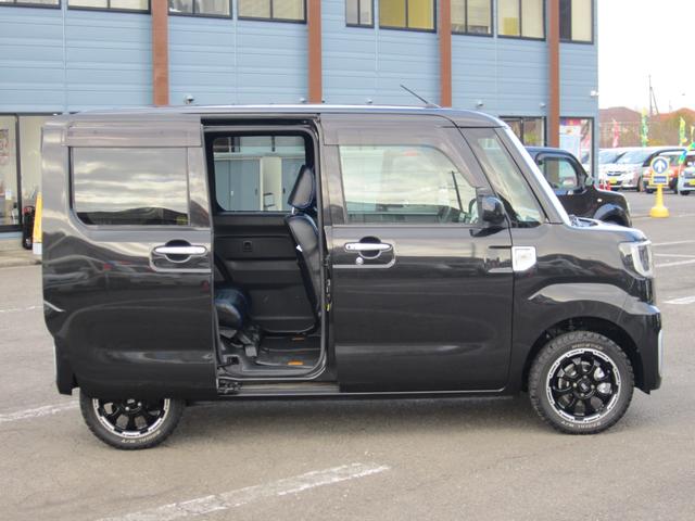 ウェイク Ｌ　ＳＡ　４ＷＤ　衝突軽減ブレーキ／横滑り防止機能　ディスプレイオーディオ／前後ドライブレコーダー／ＬＥＤヘッドライト　リフトアップ　電動スライドドア（4枚目）