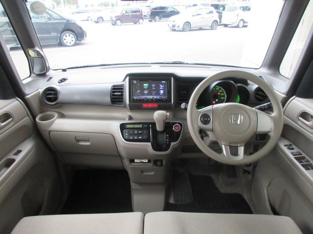 Ｎ－ＢＯＸ Ｇ・Ｌパッケージ　社外７インチナビ／ＥＴＣ／スマートキー／プッシュスタート／社外フルセグＴＶ／ＤＶＤ再生／Ｂｌｕｅｔｏｏｔｈ接続可／ステアリングスイッチ／電動格納式ドアミラー／アイドリングストップ／ドライブレコーダー（6枚目）