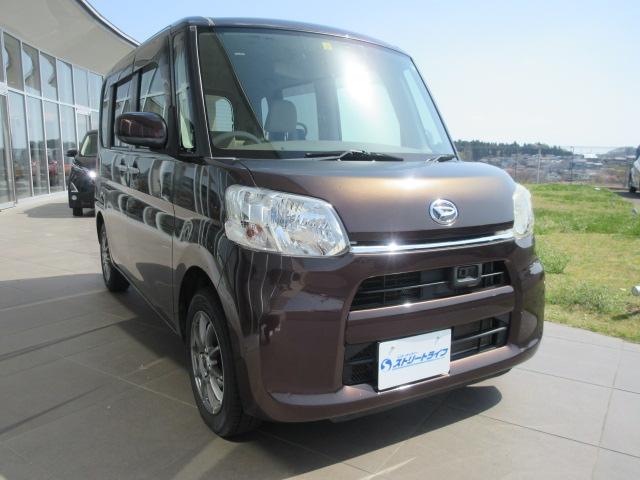 タント X SA 4WD/純正ナビ/フルセグTV/バックカメラ/ETC/プッシュスタート/スマートキー/オートライト/片側パワースライドドア/社外アルミホイール/電動格納ミラー/衝突被害軽減ブレーキ(3枚目)