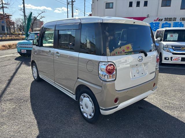 ムーヴキャンバス Ｇメイクアップ　ＳＡＩＩＩ　８インチナビフルセグ　アラウンドビューカメラ　両側パワースライドドア　プッシュスタート　シートカバー　スマアシＩＩＩ　オートエアコン　ベージュツートン（14枚目）