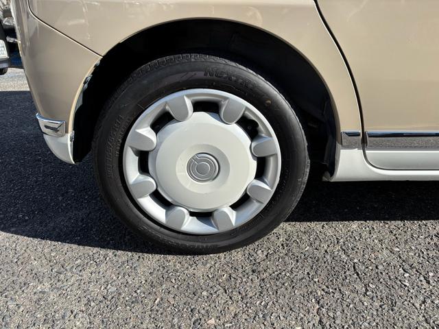 ムーヴキャンバス Ｇメイクアップ　ＳＡＩＩＩ　８インチナビフルセグ　アラウンドビューカメラ　両側パワースライドドア　プッシュスタート　シートカバー　スマアシＩＩＩ　オートエアコン　ベージュツートン（20枚目）