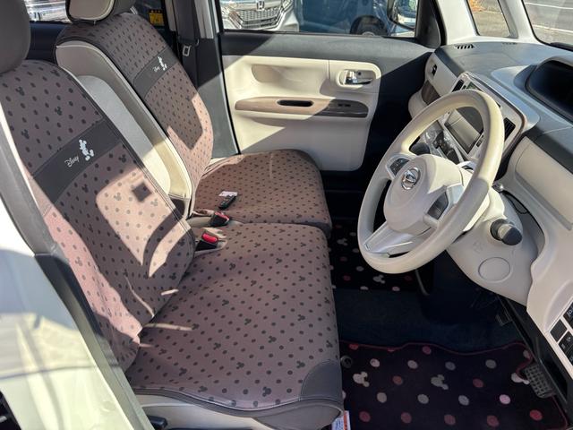 ムーヴキャンバス Ｇメイクアップ　ＳＡＩＩＩ　８インチナビフルセグ　アラウンドビューカメラ　両側パワースライドドア　プッシュスタート　シートカバー　スマアシＩＩＩ　オートエアコン　ベージュツートン（32枚目）