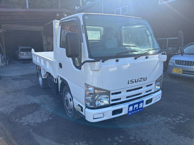 エルフトラック 強化フルフラットローダンプ　２ｔ／全低床ダンプ／外装仕上／３０００ｃｃ／元レンタ／ディーゼル／５ＭＴ／５速マニュアル／３ペダル／コボレーン取付可車両／アユミフック／関東仕入れ／（2枚目）