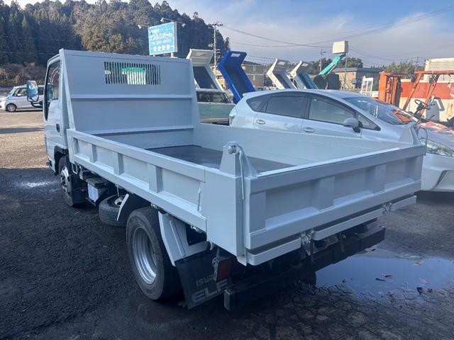 エルフトラック 強化フルフラットローダンプ 外装仕上/フルフラットロー/全低床/2tダンプ/3000cc/5速/マニュアル/3ペダル/(5枚目)