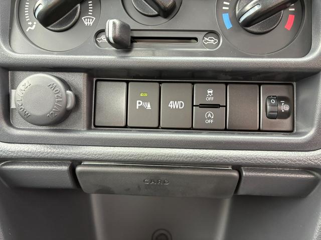 キャリイトラック KC 5速マニュアル 4WD パワステ エアコン パワーウインドウ(11枚目)