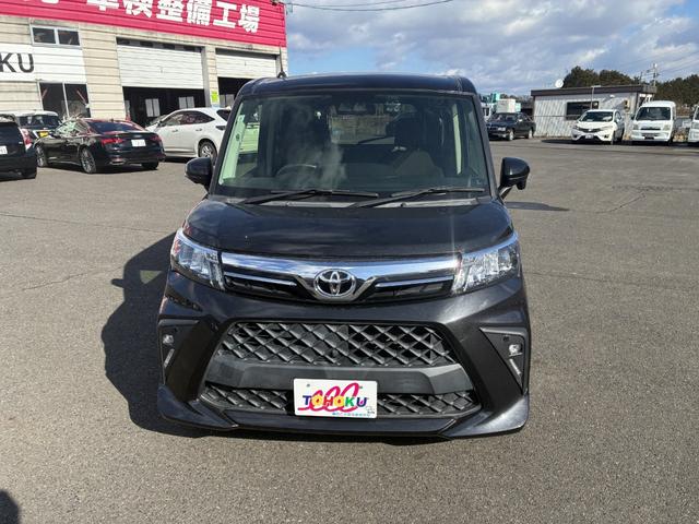 ルーミー Ｇ　純正９インチナビ　ＴＶ　パノラミックビューモニター　スマアシ　両側パワースライドドア　スマートキー応急スペアタイヤ付（2枚目）