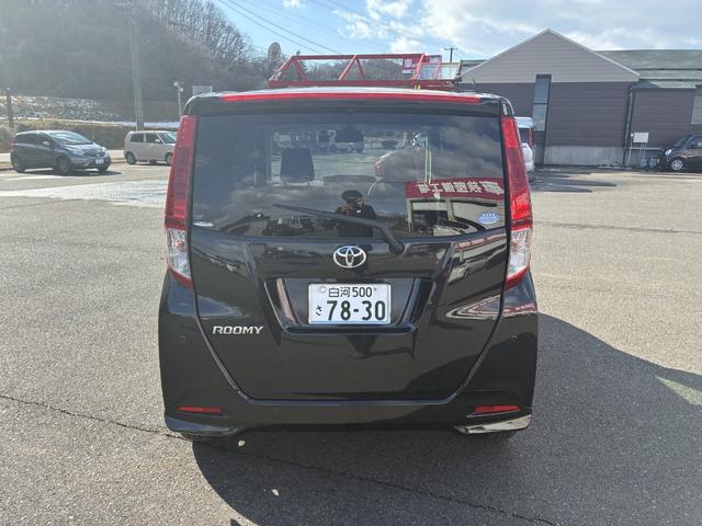 ルーミー Ｇ　純正９インチナビ　ＴＶ　パノラミックビューモニター　スマアシ　両側パワースライドドア　スマートキー応急スペアタイヤ付（6枚目）