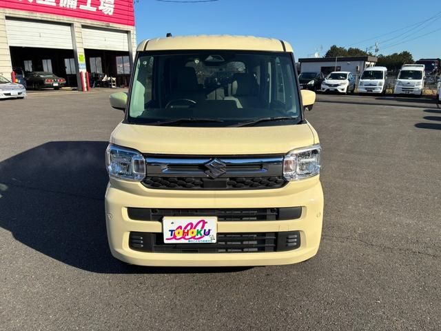 スペーシア ハイブリッドＧ　ワンオーナー　スマートキー　スズキセーフティサポート　両側スライドドア（2枚目）