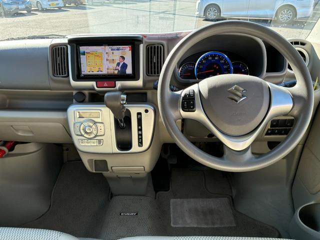 エブリイワゴン PZターボスペシャル ワンオーナー 純正ナビ TV バックカメラ 両側パワースライドドア シートヒーター(13枚目)