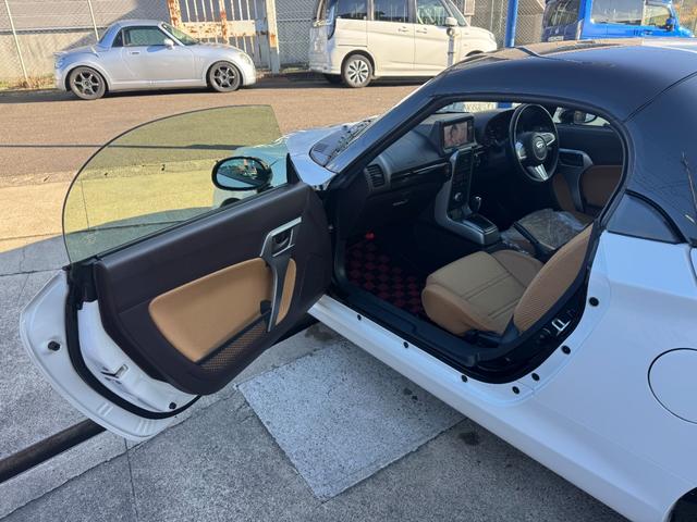 コペン ローブ ダイアトーンサウンドナビ フルセグナビ スマートキー シートヒーター ETC 社外アルミ アイドリングストップ LEDヘッドライト 電動オープン ターボ(32枚目)