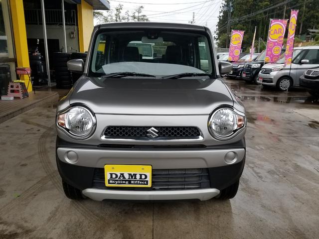 ハスラー Ｇ　レーダーブレーキ　横滑り防止機能　シートヒーター　スマートキー　プッシュスタート　アイドリングストップ　ＣＤ　電動格納ミラー　オートエアコン　ベンチシート（2枚目）