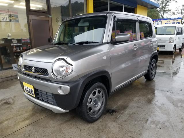 ハスラー Ｇ　レーダーブレーキ　横滑り防止機能　シートヒーター　スマートキー　プッシュスタート　アイドリングストップ　ＣＤ　電動格納ミラー　オートエアコン　ベンチシート（7枚目）