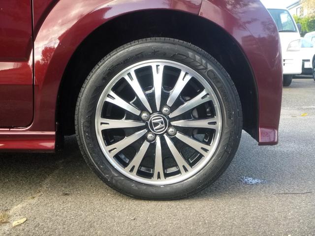 Ｎ－ＢＯＸカスタム Ｇ　ターボＳＳパッケージ　４ＷＤ　ワンオーナー　ＣＴＢＡ　衝突軽減ブレーキ　ＥＧスターター　サイド＆カーテンエアバック　メモリーナビ　フルセグ　ブルートゥース　バックカメラ　クルコン　ハーフレザー　両側パワスラ　ＥＴＣ（43枚目）