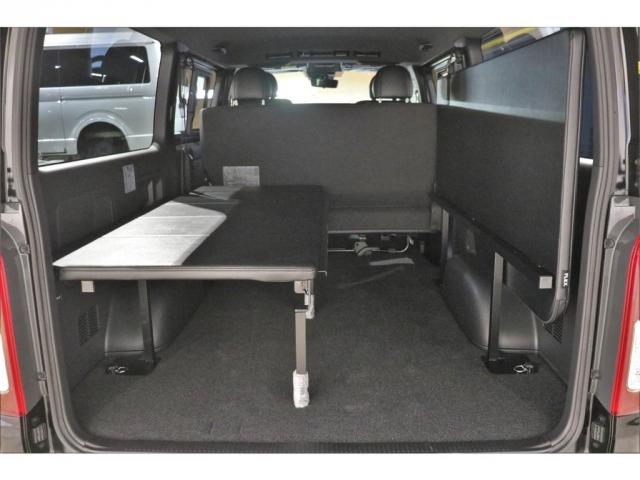 スーパーGL ダークプライムII ブラックマイカ 2800クリーンディーゼル 4WD ブラックマイカ フリップアップベット フレッククスオリジナルカスタムコンプリート 1インチローダウン施工 フルセグナビ ETC(18枚目)
