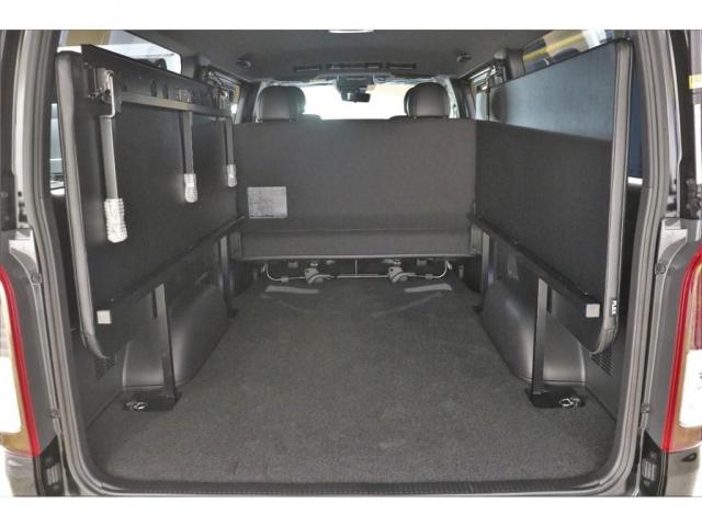 スーパーGL ダークプライムII ブラックマイカ 2800クリーンディーゼル 4WD ブラックマイカ フリップアップベット フレッククスオリジナルカスタムコンプリート 1インチローダウン施工 フルセグナビ ETC(19枚目)