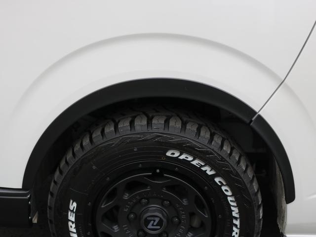 ハイエースワゴン ＧＬ　１０人乗りノーマルシート配列　シートカバー　フットパネル　ＳＤフルセグナビ　ＥＴＣ　パワースライドドア　ブラックエディション　ティーフォースバンパー　ＮＴ－１アルミホイル　ＲＴタイヤ　寒冷地仕様車（26枚目）
