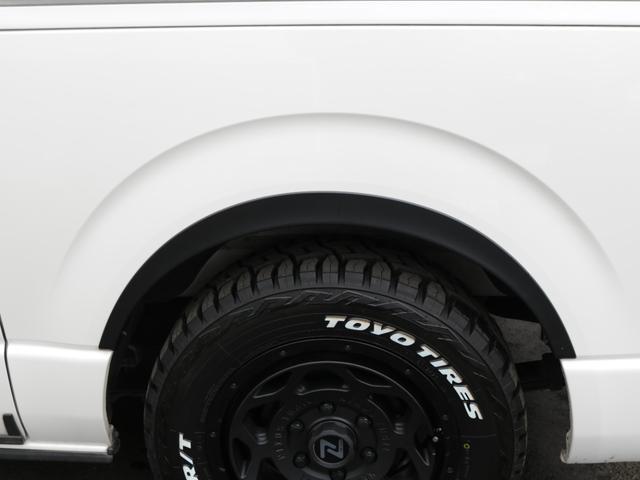 ハイエースワゴン ＧＬ　１０人乗りノーマルシート配列　シートカバー　フットパネル　ＳＤフルセグナビ　ＥＴＣ　パワースライドドア　ブラックエディション　ティーフォースバンパー　ＮＴ－１アルミホイル　ＲＴタイヤ　寒冷地仕様車（36枚目）