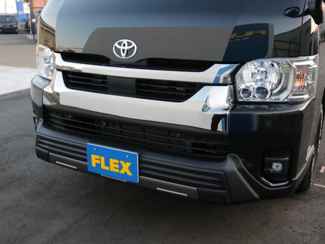 ハイエースバン スーパーＧＬ　ダークプライムＩＩ　高年式・３０００キロ台　オリジナル　ティーフォースフロントスポイラー　ネオトレース　スモークＬＥＤテールランプ　パウ１６インチＡＷ　リンクスファクトリーベットキット　３Ｄフロアマットフロント３Ｐ・リア（42枚目）