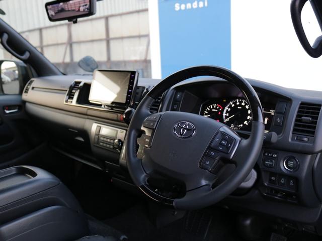 ハイエースバン スーパーＧＬ　ダークプライムＩＩ　高年式・３０００キロ台　オリジナル　ティーフォースフロントスポイラー　ネオトレース　スモークＬＥＤテールランプ　パウ１６インチＡＷ　リンクスファクトリーベットキット　３Ｄフロアマットフロント３Ｐ・リア（66枚目）