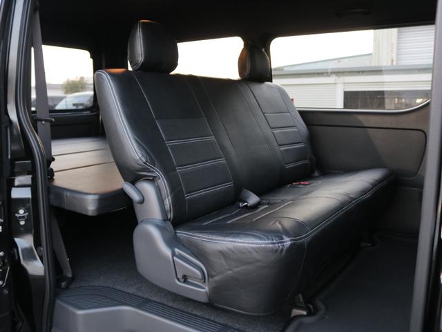 ハイエースバン スーパーＧＬ　ダークプライムＩＩ　高年式・３０００キロ台　オリジナル　ティーフォースフロントスポイラー　ネオトレース　スモークＬＥＤテールランプ　パウ１６インチＡＷ　リンクスファクトリーベットキット　３Ｄフロアマットフロント３Ｐ・リア（80枚目）