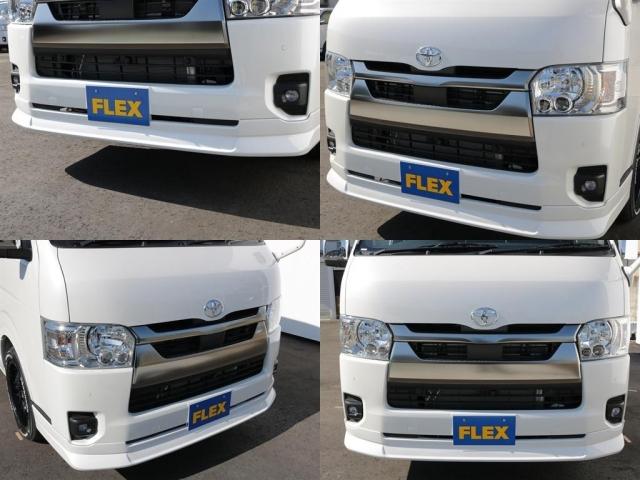 ハイエースバン ロングスーパーGL ダークプライムS 登録済み未使用車ダークプライムS ビックX11インチデカナビ ETC 両側パワースライドドア ベットキット デルフ06アルミホイル18インチ パラダタイヤ オメガLEDテール(9枚目)