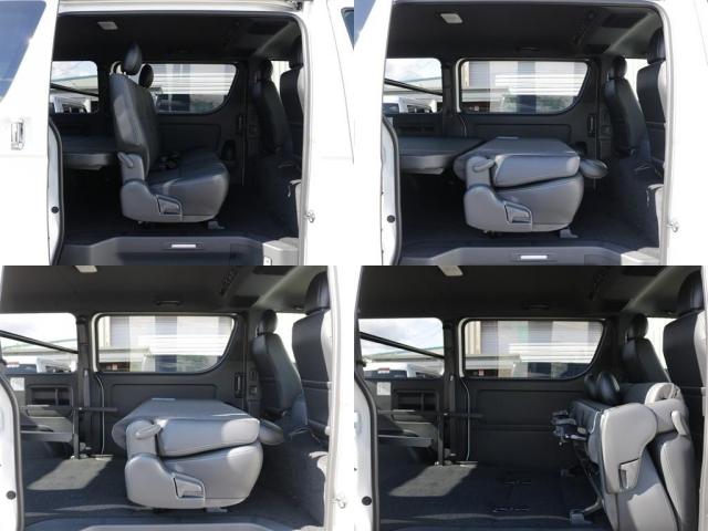 ハイエースバン ロングスーパーGL ダークプライムS 登録済み未使用車ダークプライムS ビックX11インチデカナビ ETC 両側パワースライドドア ベットキット デルフ06アルミホイル18インチ パラダタイヤ オメガLEDテール(13枚目)