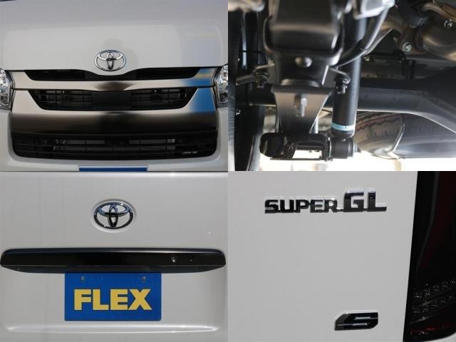 ハイエースバン ロングスーパーGL ダークプライムS 登録済み未使用車ダークプライムS ビックX11インチデカナビ ETC 両側パワースライドドア ベットキット デルフ06アルミホイル18インチ パラダタイヤ オメガLEDテール(16枚目)