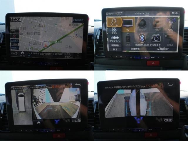 ハイエースバン ロングスーパーGL ダークプライムS 登録済み未使用車ダークプライムS ビックX11インチデカナビ ETC 両側パワースライドドア ベットキット デルフ06アルミホイル18インチ パラダタイヤ オメガLEDテール(19枚目)