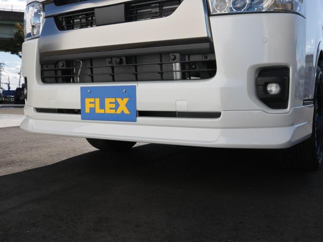 ハイエースバン ロングスーパーGL ダークプライムS 登録済み未使用車ダークプライムS ビックX11インチデカナビ ETC 両側パワースライドドア ベットキット デルフ06アルミホイル18インチ パラダタイヤ オメガLEDテール(34枚目)