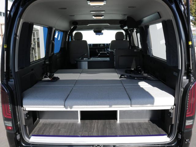 ハイエースワゴン GL MOBY DICKシリーズ【ORCA】 7人乗り リクライニングマット 8ナンバーキャンピングカー FFヒーター 40リットル冷蔵庫 12リットル排水.給水タンク 伸縮式シャワーヘッド付きシンク(40枚目)