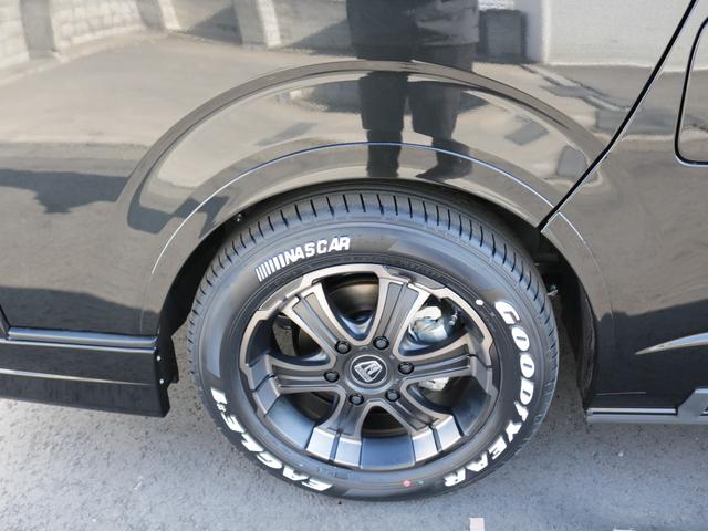 ハイエースワゴン GL MOBY DICKシリーズ【ORCA】 7人乗り リクライニングマット 8ナンバーキャンピングカー FFヒーター 40リットル冷蔵庫 12リットル排水.給水タンク 伸縮式シャワーヘッド付きシンク(48枚目)