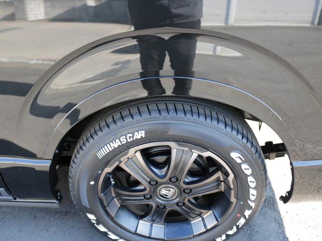 ハイエースワゴン GL MOBY DICKシリーズ【ORCA】 7人乗り リクライニングマット 8ナンバーキャンピングカー FFヒーター 40リットル冷蔵庫 12リットル排水.給水タンク 伸縮式シャワーヘッド付きシンク(78枚目)