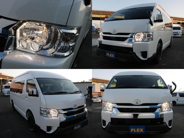 ハイエースワゴン グランドキャビン　ファインテックツアラー　キャプテンシート４脚×ロングスライドレール　ビックＸ１１インチナビ＆フリップダウンモニター　寒冷地仕様　ティーフォーススポイラー　オーバーフェンダー　ＬＥＤテールランプ　アルミホイル（10枚目）