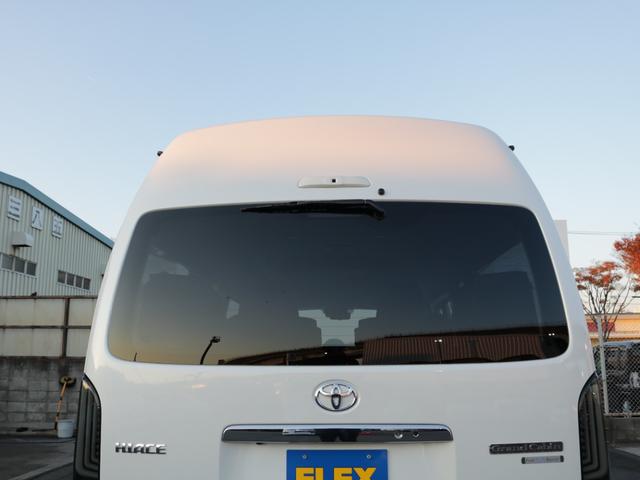 ハイエースワゴン グランドキャビン　ファインテックツアラー　キャプテンシート４脚×ロングスライドレール　ビックＸ１１インチナビ＆フリップダウンモニター　寒冷地仕様　ティーフォーススポイラー　オーバーフェンダー　ＬＥＤテールランプ　アルミホイル（19枚目）